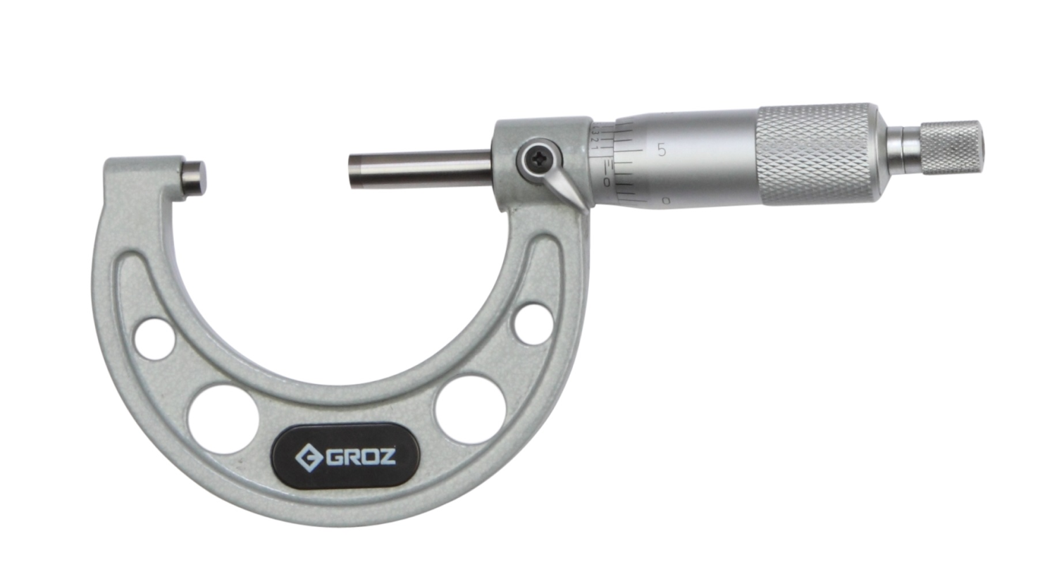 GROZ MM/0-25 OUTSIDE MICROMETER, 0 – 25MM