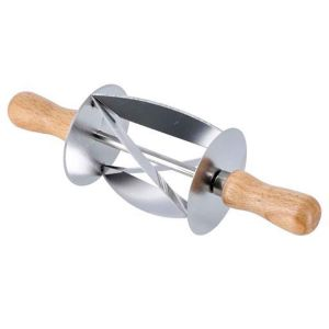 Royalford Croissant Roller Cutter - Stainless Steel - Silver