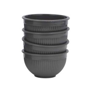 Royalford Sapphire Bowl Set - Pp Plastic Body - Multicolor - 5 Piece Set - 6294016423418