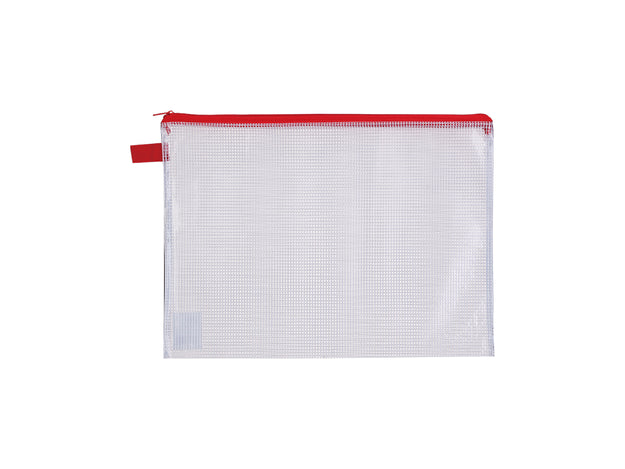Deli Gridding Zip Bag, A4, Assorted Colors