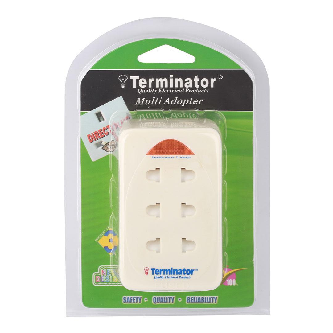 5 Way Multi Adaptor W/Indicator 2 Pin