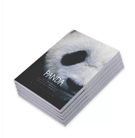 FIS Pack Of 5 Soft Cover Notebook, 96 Sheets A5 Panda Design 4 -FSNBSCA596-PAN4