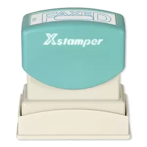 Artline X-Stamper "FAXED" for Office Business Supplies, Ink Blue - ARXTCXB1350-1PC