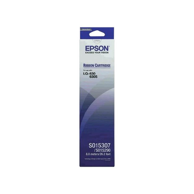 Epson C13S015307BA SIDM Black Ribbon Cartridge