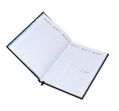 FIS A5 Diary 2023 English (1-Week at a glance) Blue - FSDI78EN23BL