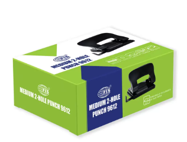 FIS 2 Hole Punch 20 Sheets Capacity, Red Color - FSPU9612RE