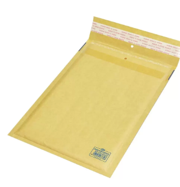 FIS Brown Bubble Envelopes, Peel and Seal, Pack 12 Pieces, 180X265 mm Size - FSAE180265N