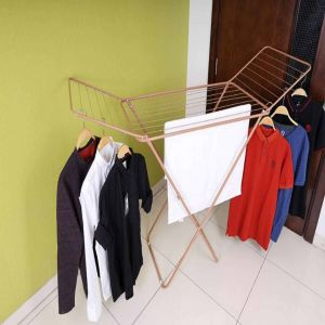 Royalford Metal es Dryer 129X54Cm - Metal - Silver