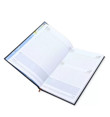 FIS A4 Diary 2024 Arabic/English (Saturday & Sunday Combined) Chocolate - FSDI48AE24CH