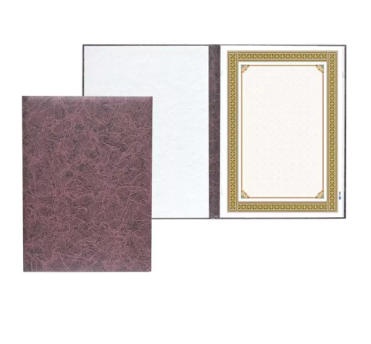 FIS Certificate Folders with A4 Certificate - FSCLCF1605