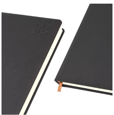 FIS A4 Diary 2024 (Arabic/English) Dark Brown - FSDI45AE24DBR