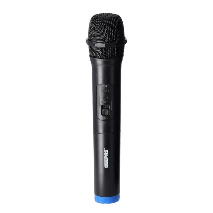 Rechargeable Professional Speaker, 40000W PMPO, GMS11168 | TWS Connection, BT/FM/USB/TF Card | LED Display | Wireless Microphone | 7.4V/3000mAh Lithium Battery