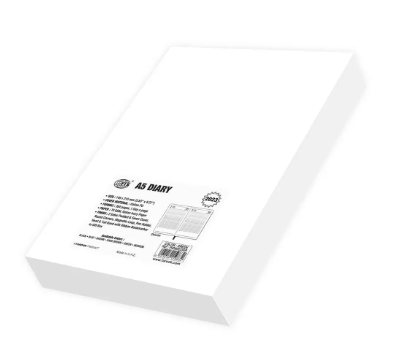 FIS 2023 Diary A5 Italian PU English with Magnetic Loop, Maroon - FSDI85E23MR