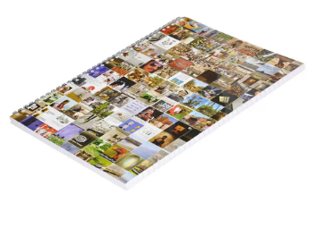 10-Piece FIS Spiral Soft Cover Notebook Single Line A4, 100-Sheets - FSNBA41903S