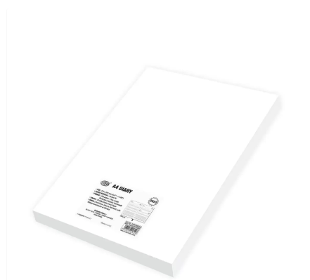 FIS A4 Diary 2023 English (Saturday & Sunday Combined) Green - FSDI47EP23GR