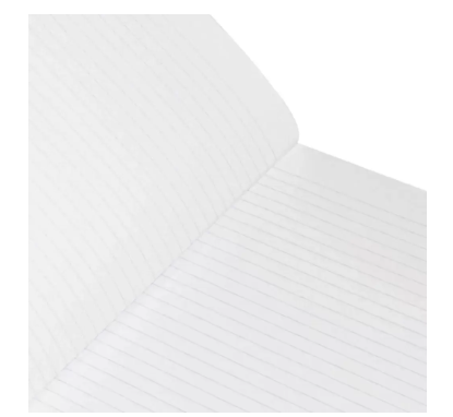 LIGHT Pack of 5 Hard Cover Notebook Single Line,10X8 Inches (25.4 X 20.32 cm),100 Sheets - LINB1081702