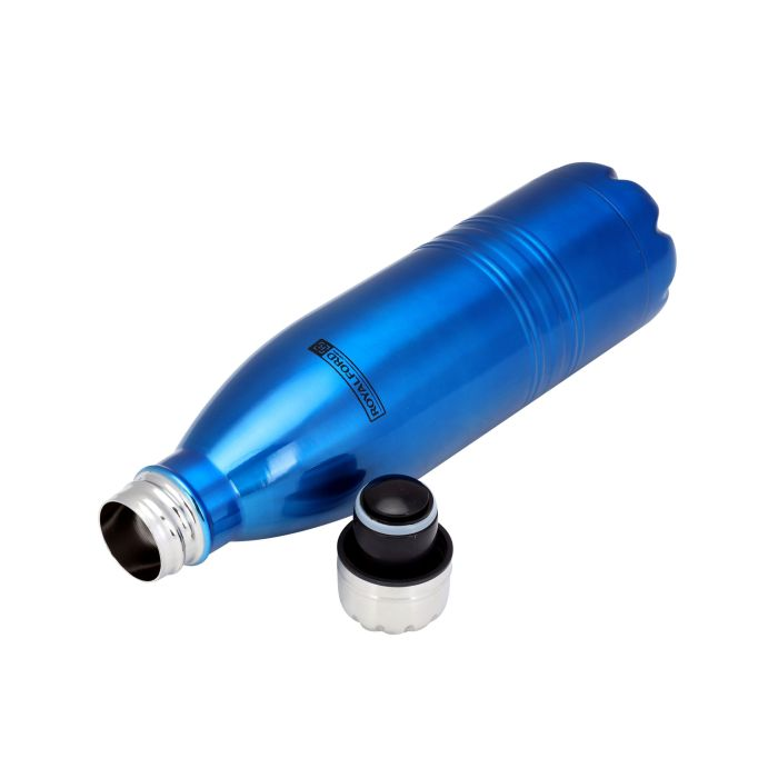 Royalford RF5770 750ml Double Wall Stainless Steel Vacuum Bottle - Stainless Steel Flask & Water Bottle - Hot & Cold Leak-Resistant Sports Drink Bottle - Insulation Bottle Ideal For Indoor Outdoor Use