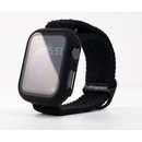 Viva Madrid Crisben Watch Strap Apple Watch 42/44/45mm-Charcoal Black Buckle/Lugs