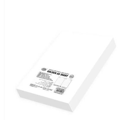 FIS Golden Diary 2023 (Arabic/English) A5, Italian PU, 1-Side Padded, Black - FSDI20AEG23BK