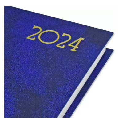 FIS A5 Diary 2024 Blue (French) - FSDI29FR24BL