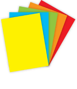FIS Colored Cards, Size A4 (21 x 29.7 cm) Pocket of 100 pieces - FSCH160212975C