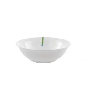 Royalford Magnesia Bowl - Porcelain - White - 8 INCH
