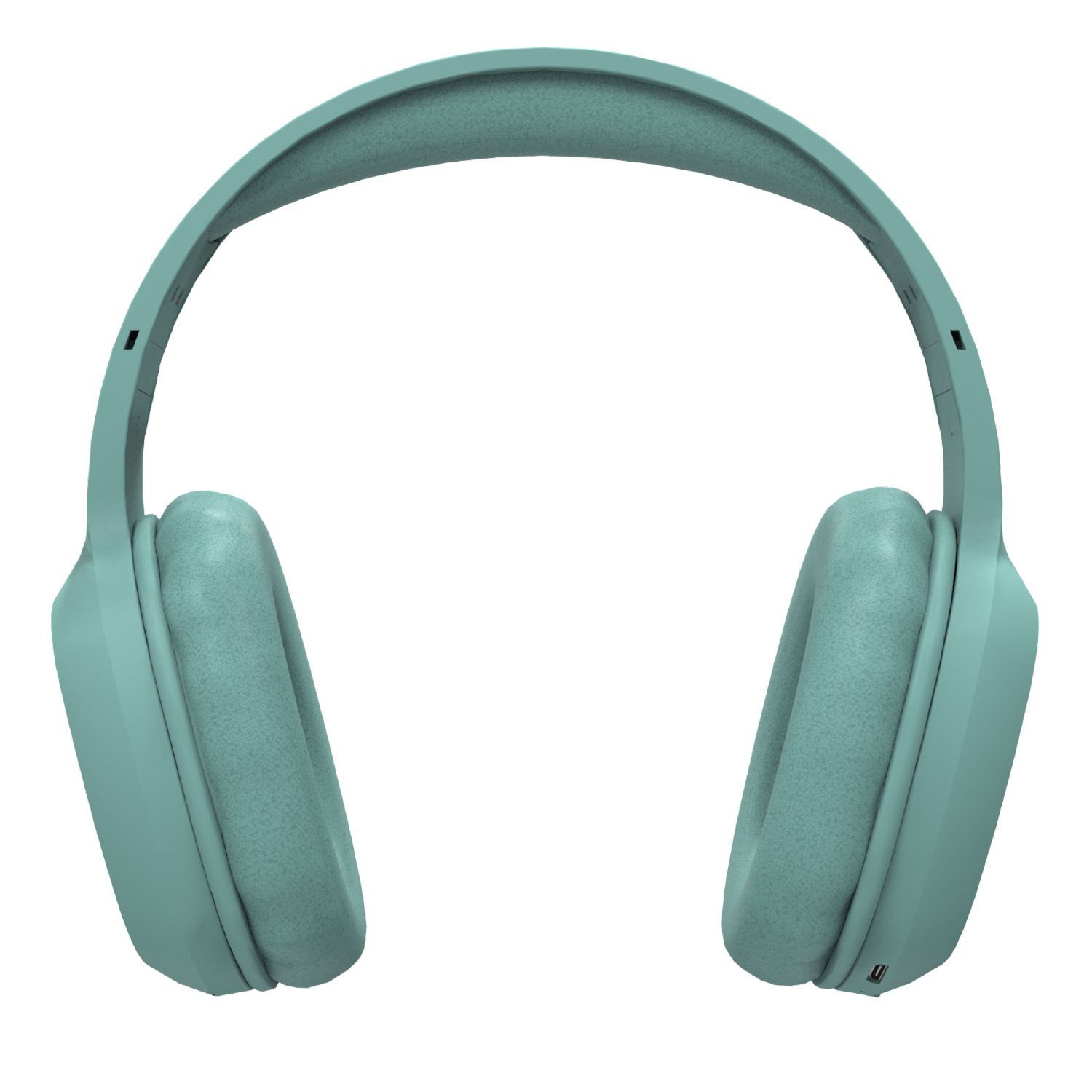 Porodo Soundtec Pure Bass FM Wireless Over-Ear Headphone - Green