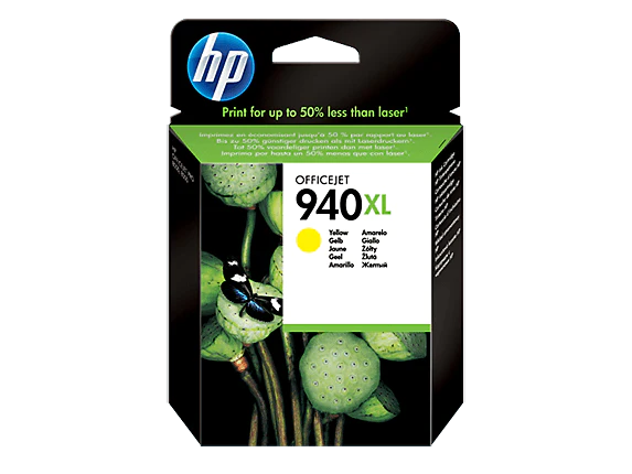 HP 940XL Yellow Ink Cartridge (C4909AE)
