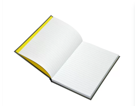 Light LINBA41806 Single Line, A4 Size Hard Cover Notebook (100 Sheets)- Pack of 5 Pieces
