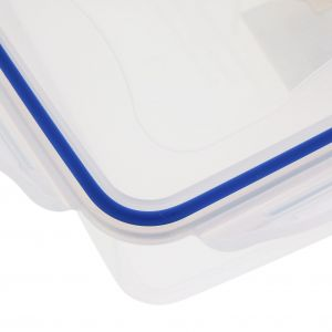 Royalford Meal Prep Container - Plastic - Clear - 1 L
