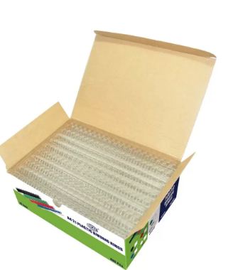 FIS Plastic Binding Rings (160 Sheets, FSBD19CL, 19mm)