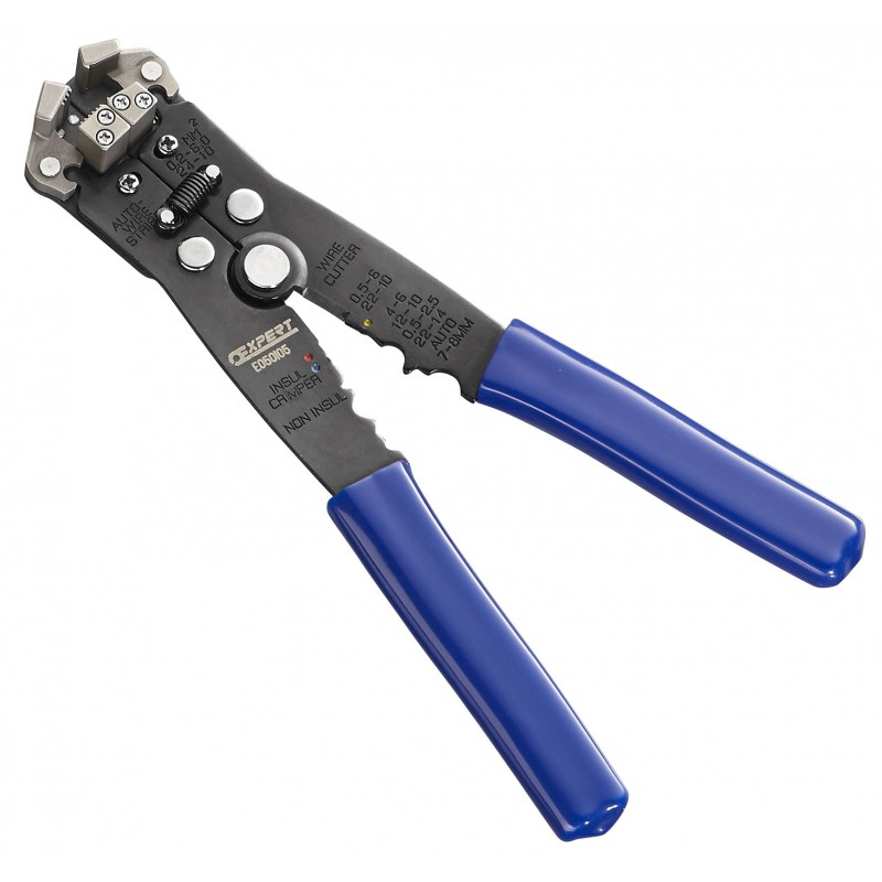 EXPERT E050105 AUTOMATIC WIRE STRIPPER PLIERS 7-8MM