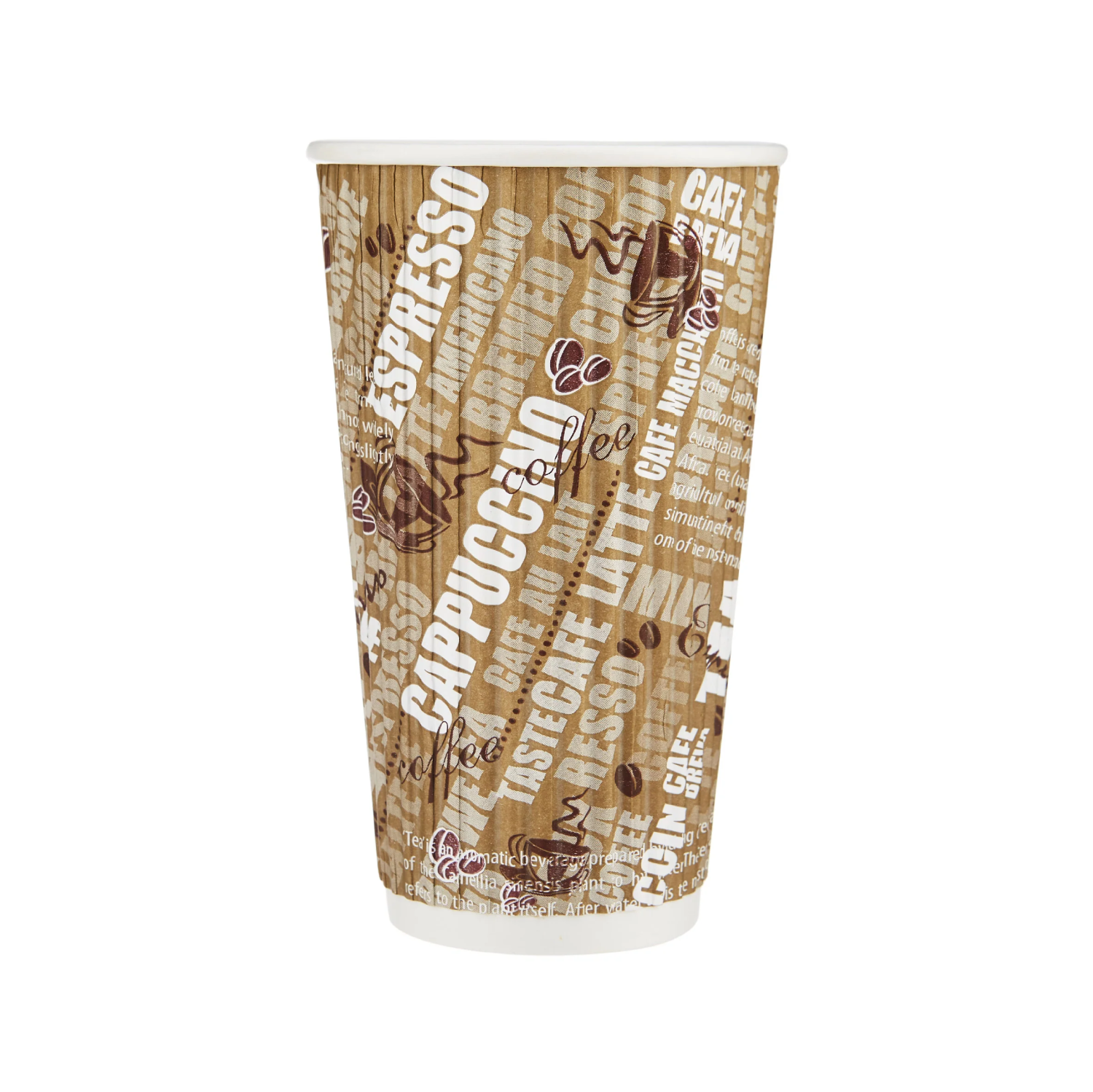 Printed Ripple Paper Cups