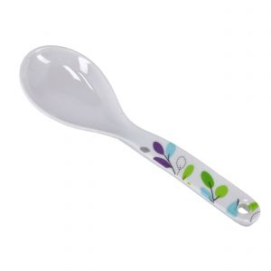 Royalford Melamine Ware Rice Spoon - Melamine - White - RF7398LF