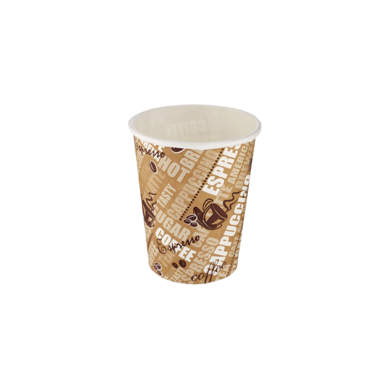 Single Wall Printed Paper Cup 20 Pieces