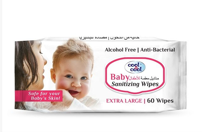BABY SANITIZING WIPES 60s
