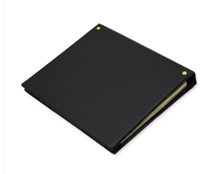 2 Pieces Telephone Book with Index (A to Z), Colour:Formule Black - UATL083BK